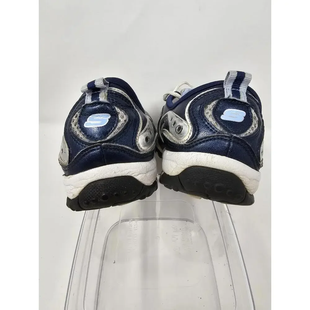Skechers Womens Sport Muse Mystical Gray & Silver Athletic Shoe‎ Shoe 8